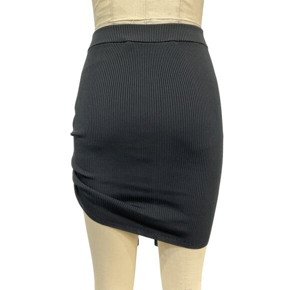 Iro 'Avyla' Black Viscose Skirt Size S - Picture 3 of 5